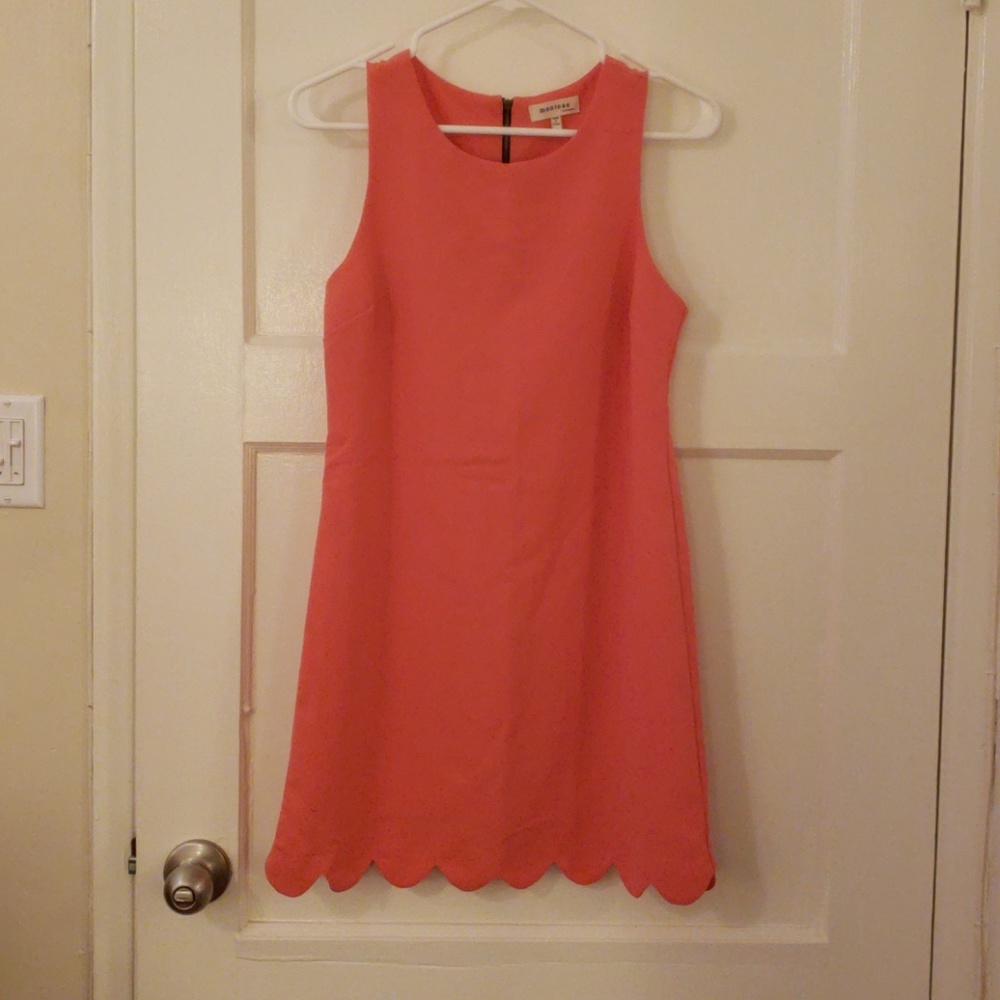 Monteau Peach dress
